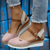 Dames schoenen - Comfortabele Espadrilles – Perfect voor Zomerse Stijl en Ventilatie - Roze - 36 - Zarandi Amsterdam