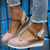 Dames schoenen - Comfortabele Espadrilles – Perfect voor Zomerse Stijl en Ventilatie - Roze - 36 - Zarandi Amsterdam