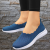 Comfortabele Slip-On Sneakers met Verwijderbare Binnenzool | Blauw