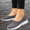 Comfortabele Slip-On Sneakers met Verwijderbare Binnenzool | Grijs
