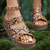 Orthopedische Sandalen - Comfortabele Vegan Sandalen – Ademend en Geschikt voor Elke Voetvorm - Printed - 36 - Zarandi Amsterdam