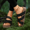 Orthopedische Sandalen - Comfortabele Vegan Sandalen – Ademend en Geschikt voor Elke Voetvorm - Zwart - 36 - Zarandi Amsterdam