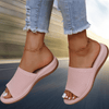 Dames Sandalen - Comfortabele dames slippers met luchtig ontwerp en zachte demping - Lichtroze - 36 - Zarandi Amsterdam