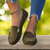 Dames schoenen - Comfortabele instapper met ademend ontwerp en premium materialen - Olijfgroen - 36 - Zarandi Amsterdam