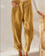 Corduroy broek voor dames, hoge taille | enkellengte 4