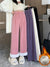 Corduroy broek voor dames, hoge taille, wijde pijpen | Winter 3