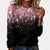 Crew nick shirt met lange mouwen voor dames | Glitterprint 0