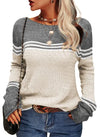 ModeParisienne® Isaline – Maglione Elegante da Donna con Righe