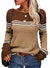 ModeParisienne® Isaline – Maglione Elegante da Donna con Righe
