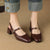 Dames Schoenen, Mary Jane, Middelgrote Blockhak | Comfortabel 1