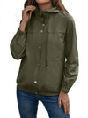 Dames Trenchcoat Waterdicht Met Kapuze | Lange Mouwen 1