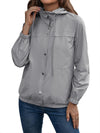 Dames Trenchcoat Waterdicht Met Kapuze | Lange Mouwen 2