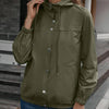 Dames Trenchcoat Waterdicht Met Kapuze | Lange Mouwen 5
