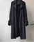 Women's Coat - Stijlvolle trenchcoat voor dames, waterdicht met dubbele knoopsluiting - Zwart - S - Zarandi Amsterdam