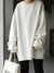 Dames Trui Oversized Modern Design | Voor Elke Gelegenheid | Wit