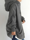 Dames hoodie met rits | met zakken 1
