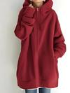 Dames hoodie met rits | met zakken 7