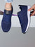 Women's Shoes - Dames sneakers met veilige pasvorm en lichtgewicht zool - Marineblauw - 36 - Zarandi Amsterdam