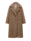 Women's Coat - Damesjas | Lang model | Winter - Bruin - S - Zarandi Amsterdam