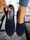 Women's shoes - Damesschoenen met anti - slip zool en ademend materiaal - Donkerblauw - 36 - Zarandi Amsterdam