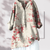 Casual Summer Wear - Danika | Bloemenblouse van lichtgewicht katoen met flatterende snit en korte mouwen - Rood - S - Zarandi Amsterdam