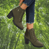 Casual Summer Wear - Darla | Stijlvolle enkelschoenen voor dames met comfortabele zool en elegant ontwerp - Groen - 36 - Zarandi Amsterdam