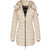 Jacket - Dons jas met capuchon voor dames | Lichtgewicht | Winter - Khaki - S - Zarandi Amsterdam