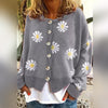ModeParisienne® Xena - Cardigan lavorato a maglia croccante con dettagli di bottoni eleganti per donna