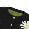 ModeParisienne® Xena - Cardigan lavorato a maglia croccante con dettagli di bottoni eleganti per donna