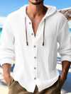 Effen hoodie voor heren | Lange mouwen 0
