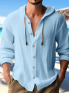 Effen hoodie voor heren | Lange mouwen 3