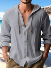 Effen hoodie voor heren | Lange mouwen 4