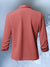 Women's Blazers - Elegante Slim Fit Blazer voor dames met lange mouwen en bochtig ontwerp - Roze - S - Zarandi Amsterdam