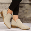 Winter Boots - Enkellaarsjes voor dames | Strak design, comfortabele pasvorm - Beige - 36 - Zarandi Amsterdam