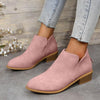Winter Boots - Enkellaarsjes voor dames | Strak design, comfortabele pasvorm - Roze - 36 - Zarandi Amsterdam