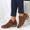 Winter Boots - Enkellaarsjes voor dames | Strak design, comfortabele pasvorm - Luipaard - 36 - Zarandi Amsterdam