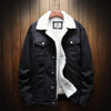 Zoen - Essentials Giacca di Jeans | Giacca Invernale per Uomini con Fodera in Pile