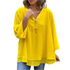 Stijlvolle V - hals Top - ModeParisienne® Romelia | Stijlvolle V - hals Top - Geel - S - Zarandi Amsterdam
