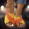 Shoes - Farasha | Modieuze Comfortsandalen – Stijlvol en Heerlijk om te Dragen - Oranje - 36 - Zarandi Amsterdam