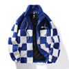 Fleece Jacke voor Heren, Schachbrettmuster | Winter 0