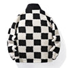 Fleece Jacke voor Heren, Schachbrettmuster | Winter 2