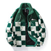 Fleece Jacke voor Heren, Schachbrettmuster | Winter 3