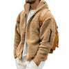 Fleece Jacke voor Mannen | Kapuze, Waterafstotend | Winter 1