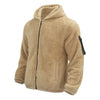 Fleece Jacke voor Mannen | Kapuze, Waterafstotend | Winter 2