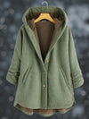 Fleece hoodiejack | Knoopsluiting 2