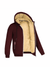 Men's Jacket - Fleecejack voor heren, verstelbare pasvorm | Winter - Rood - S - Zarandi Amsterdam