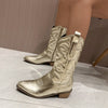 ModeParisienne® Riza - Trendy Cowboy Laarzen voor Vrouwen