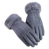 ModeParisienne® Althea - Chic Velours Leren Handschoenen voor een Verfijnde Look