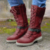 Celestia - Dames Winterlaarzen met Rits | Stijlvol & Warm Ontwerp