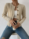 Gebreid damesvest | Casual 0